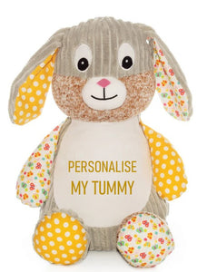 Harlequin Bunny Cubby - Sunshine